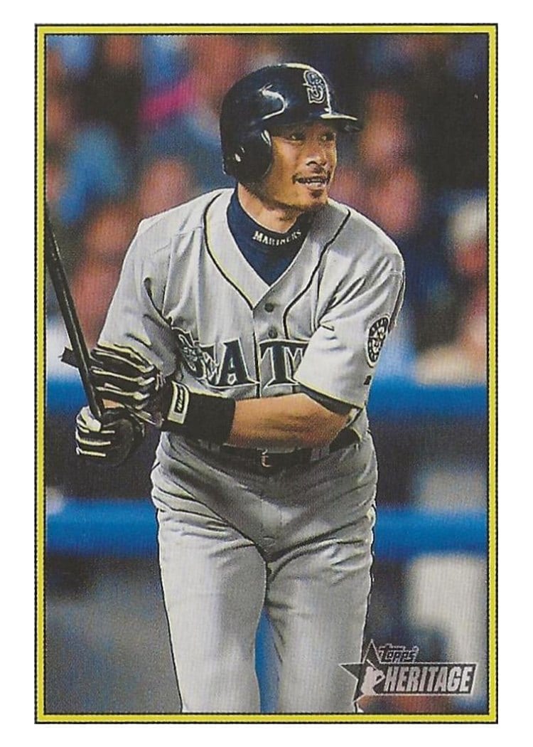 2025 Topps Heritage Through the Years Ichiro #TTY-17 card