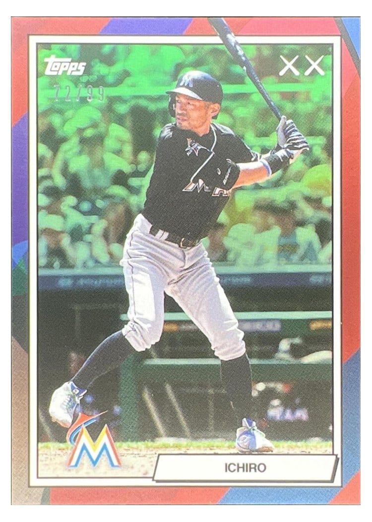 2026 Topps KAWS X MLB Ichiro #12 card