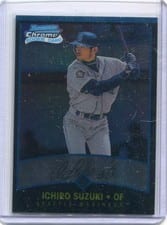2001 Bowman Chrome Ichiro Suzuki Refractor #351 card
