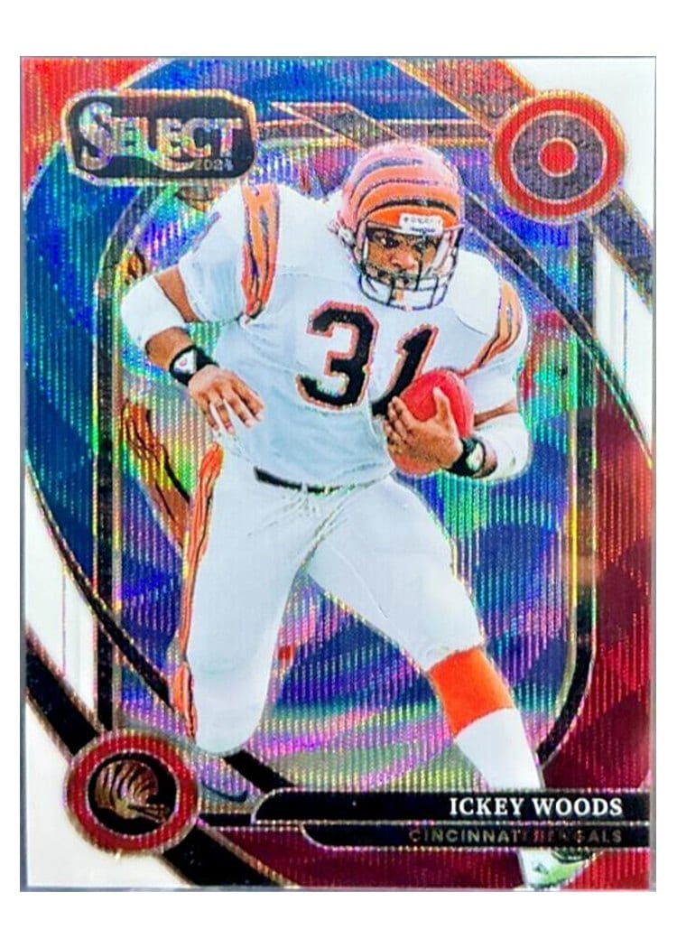 2024 Panini Select Base Set Ickey Woods #260 card