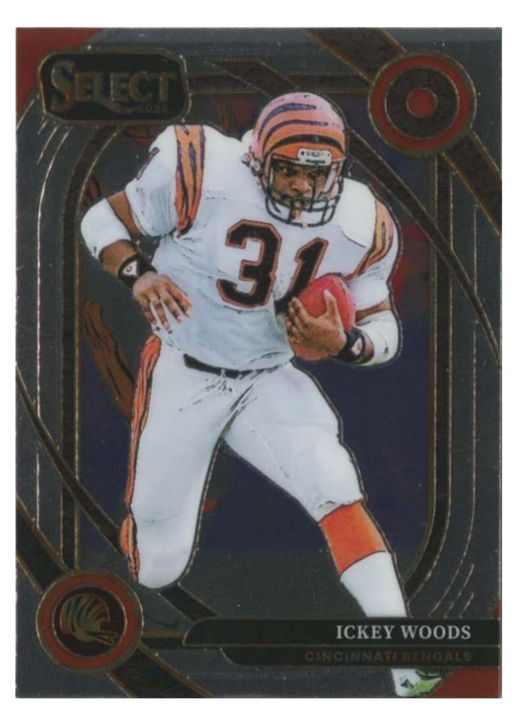 2024 Panini Select Base Set Ickey Woods #260 card