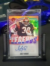 2025 Panini Absolute Absolute Legends Signatures Ickey Woods #ALS-IWS card