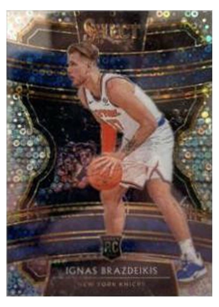 2019-20 Panini Select Base Set Ignas Brazdeikis #52 card