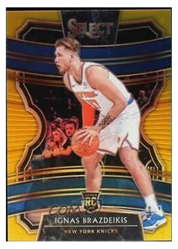 2019-20 Panini Select Base Set Ignas Brazdeikis #52 card