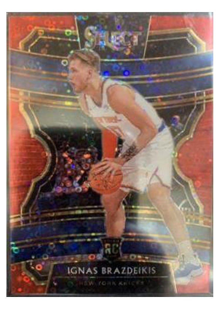 2019-20 Panini Select Base Set Ignas Brazdeikis #52 card