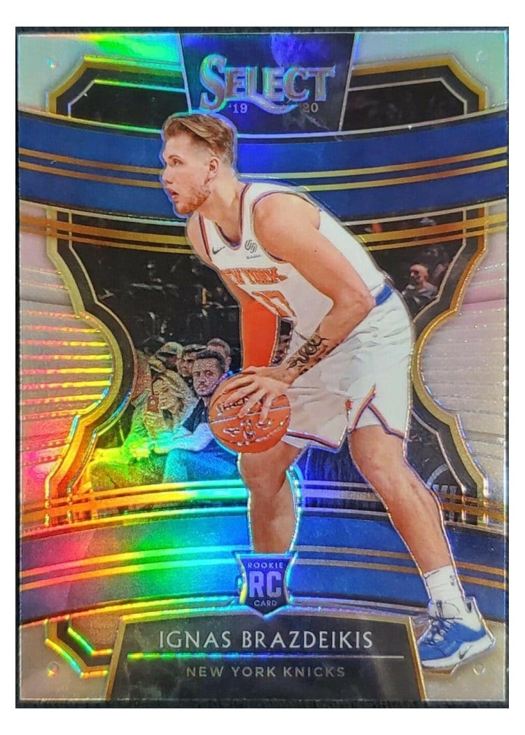 2019-20 Panini Select Base Set Ignas Brazdeikis #52 card