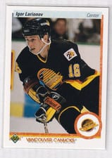 1990 Upper Deck Igor Larionov #128