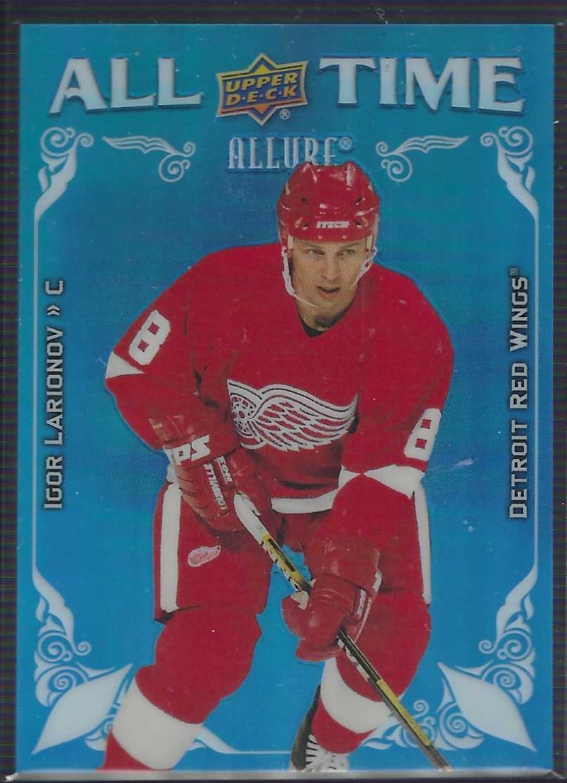 2022-23 Upper Deck Allure All-Time Allure Igor Larionov #AT-18 card