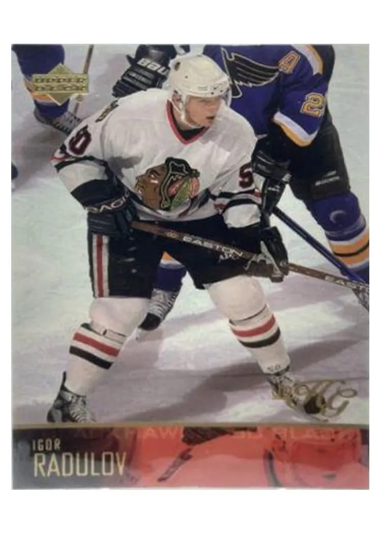2003 Upper Deck Igor Radulov #43 card