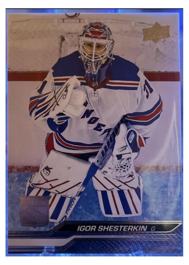 2023-24 Upper Deck Base Set Igor Shesterkin #371 card