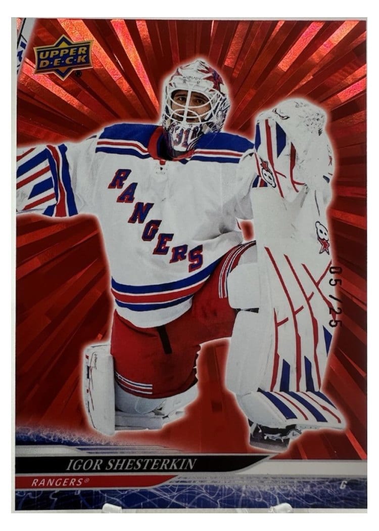 2024-25 Upper Deck Base Set Igor Shesterkin #367 card