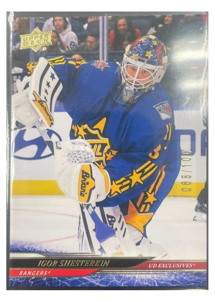2024-25 Upper Deck Base Set Igor Shesterkin #663 card
