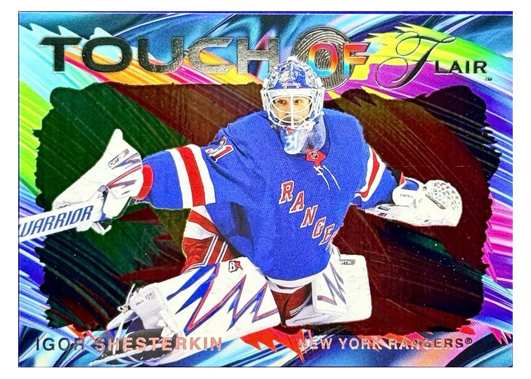 2025-26 Flair Touch of Flair Igor Shesterkin #TF-14