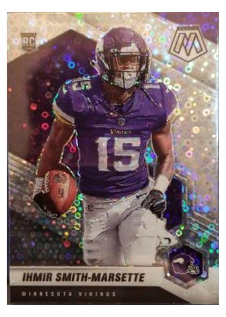 2021 Panini Mosaic Base Set Ihmir Smith-Marsette No Huddle Silver Mosaic #342 card