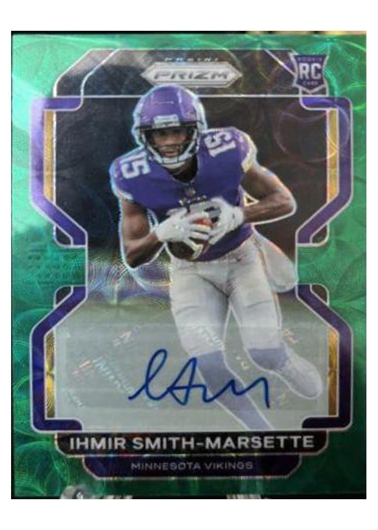 2021 Panini Prizm Base Set Ihmir Smith-Marsette #372 card