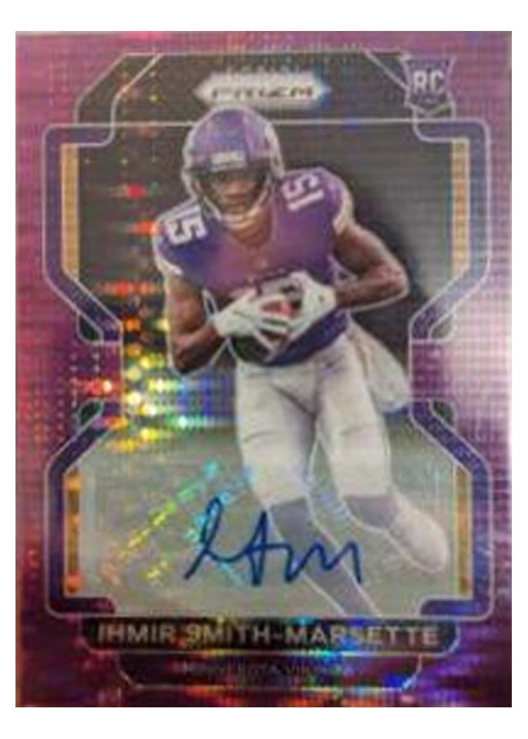 2021 Panini Prizm Base Set Ihmir Smith-Marsette #372 card