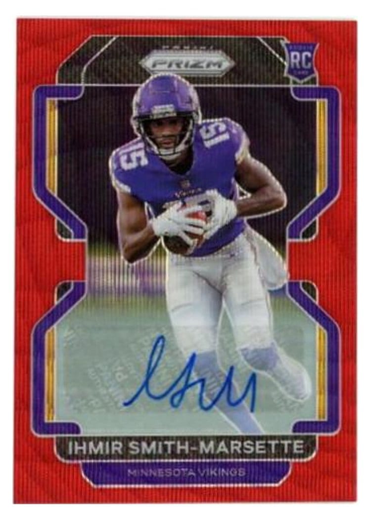 2021 Panini Prizm Base Set Ihmir Smith-Marsette #372 card