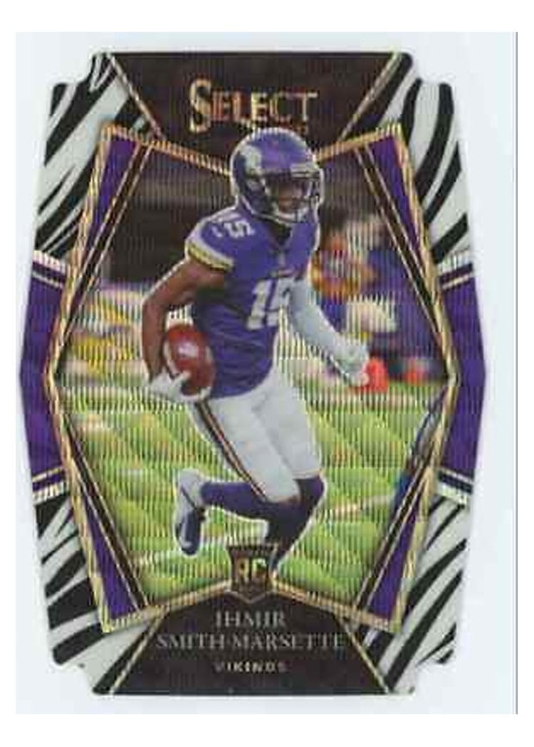 2021 Panini Select Base Set Ihmir Smith-Marsette Zebra #182 card