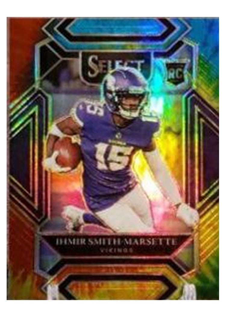 2021 Panini Select Base Set Ihmir Smith-Marsette Tie Dye #282 card