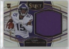2021 Panini Select Jumbo Rookie Swatch Ihmir Smith-Marsette #JS-ISM card