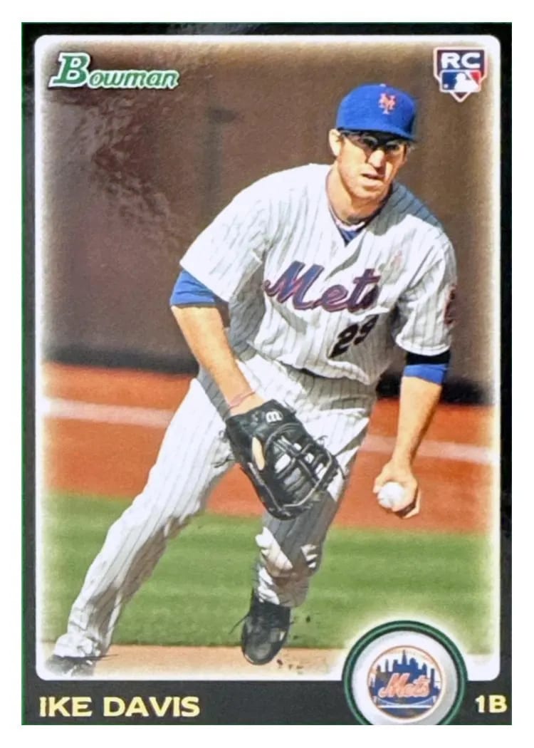 2010 Bowman Draft Picks Ike Davis #BDP8 card