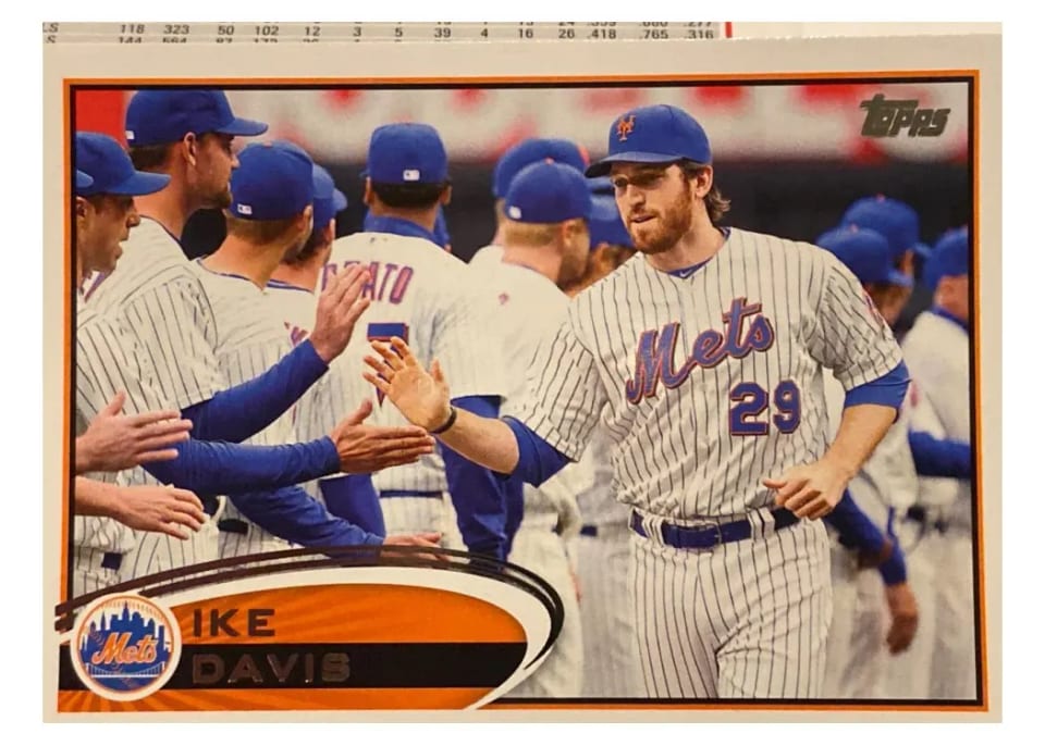 2012 Topps Ike Davis #24 card