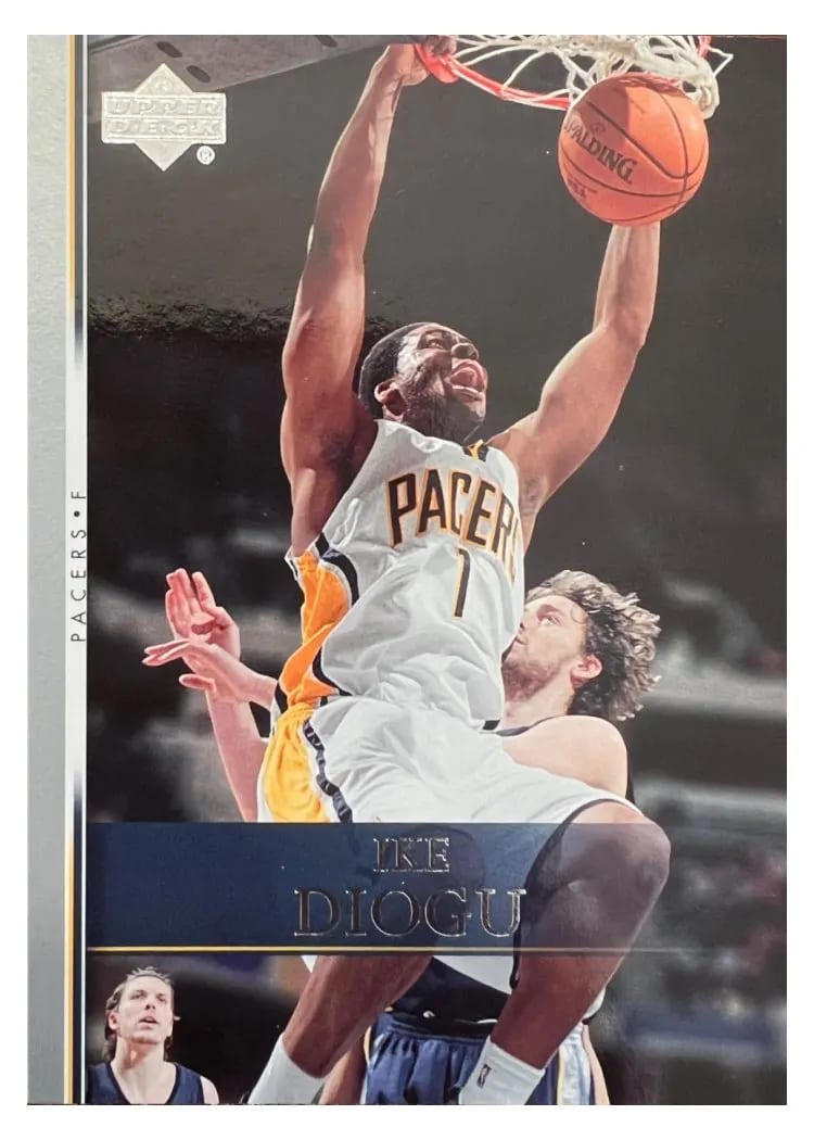 2007 Upper Deck Ike Diogu #132 card