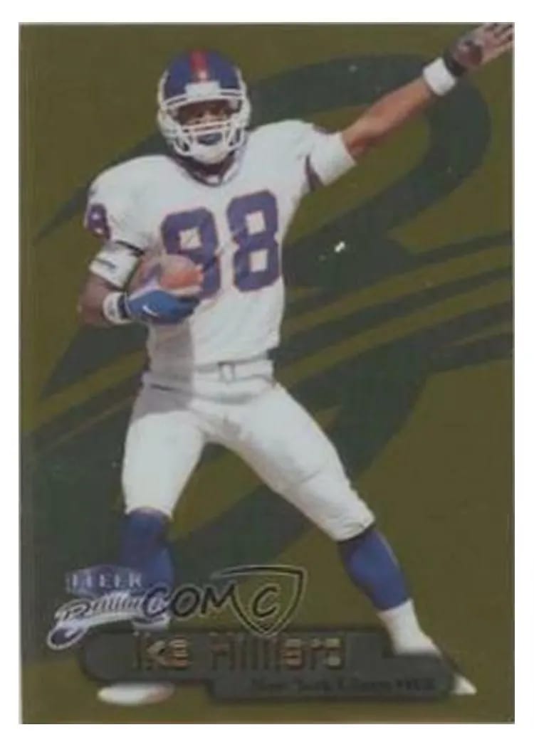 1998 Fleer Brilliants Ike Hilliard #14G card