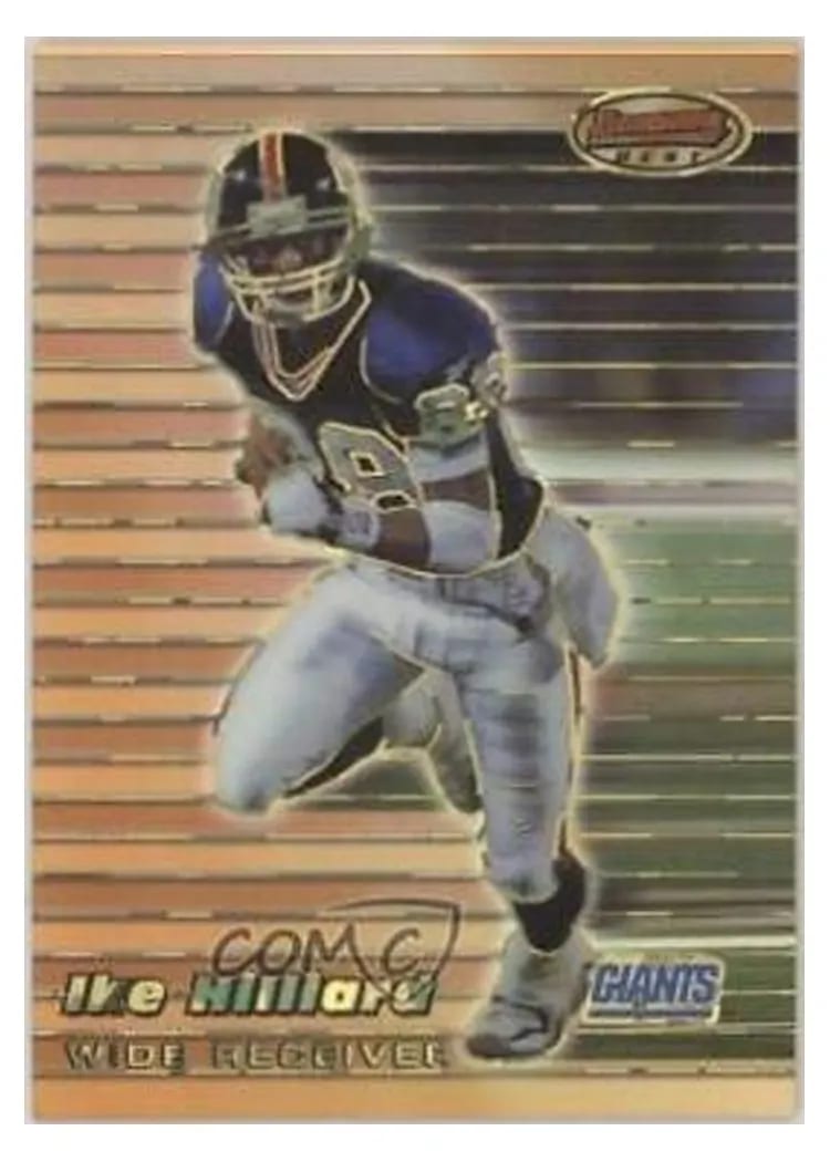 1999 Bowman's Best Ike Hilliard #26 card