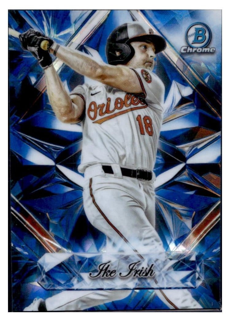 2025 Bowman Draft Sapphire Sapphire Selections Ike Irish #SS-7 card