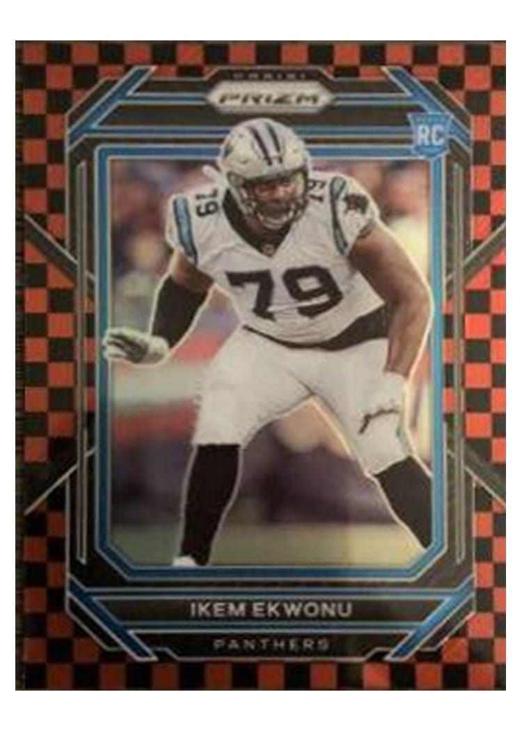 2022 Panini Prizm Base Set Ikem Ekwonu #366 card