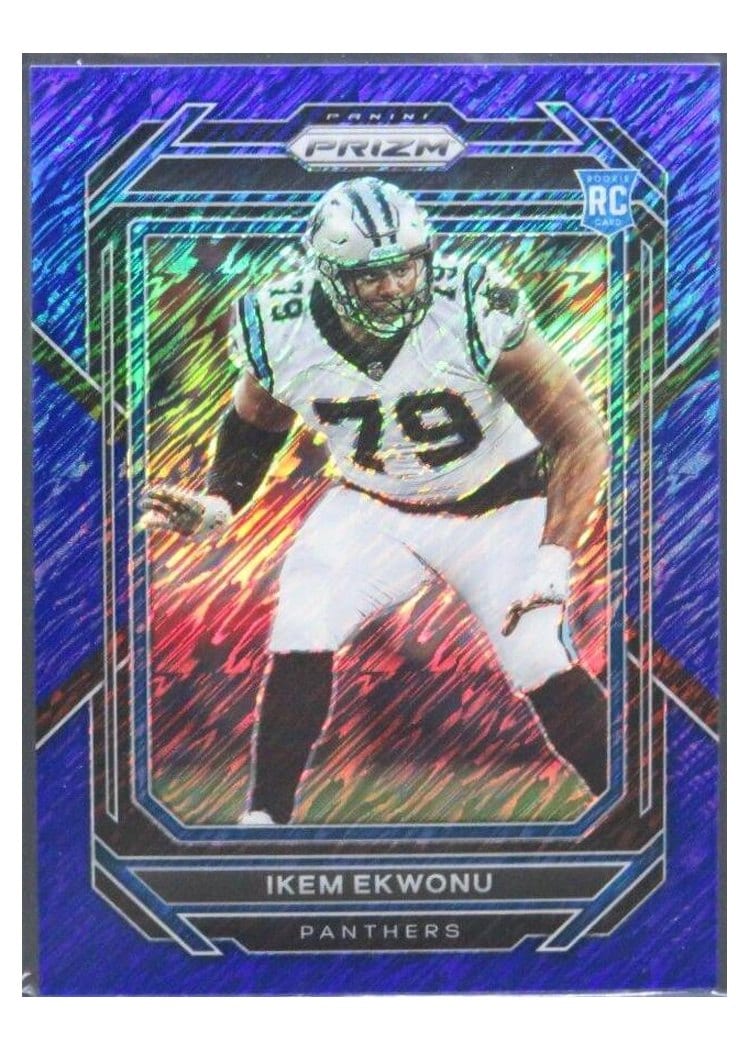 2022 Panini Prizm Base Set Ikem Ekwonu #366 card