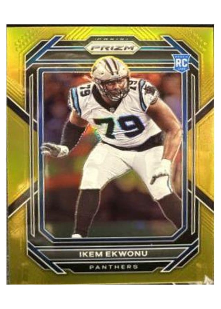 2022 Panini Prizm Base Set Ikem Ekwonu #366 card