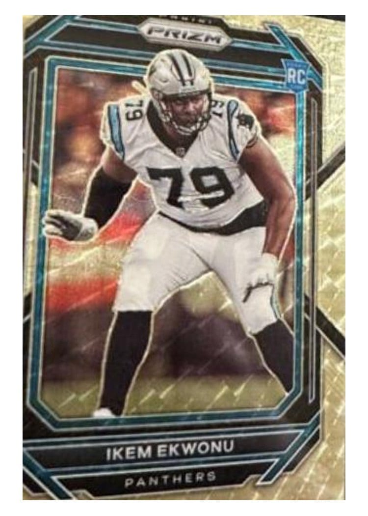 2022 Panini Prizm Base Set Ikem Ekwonu #366 card