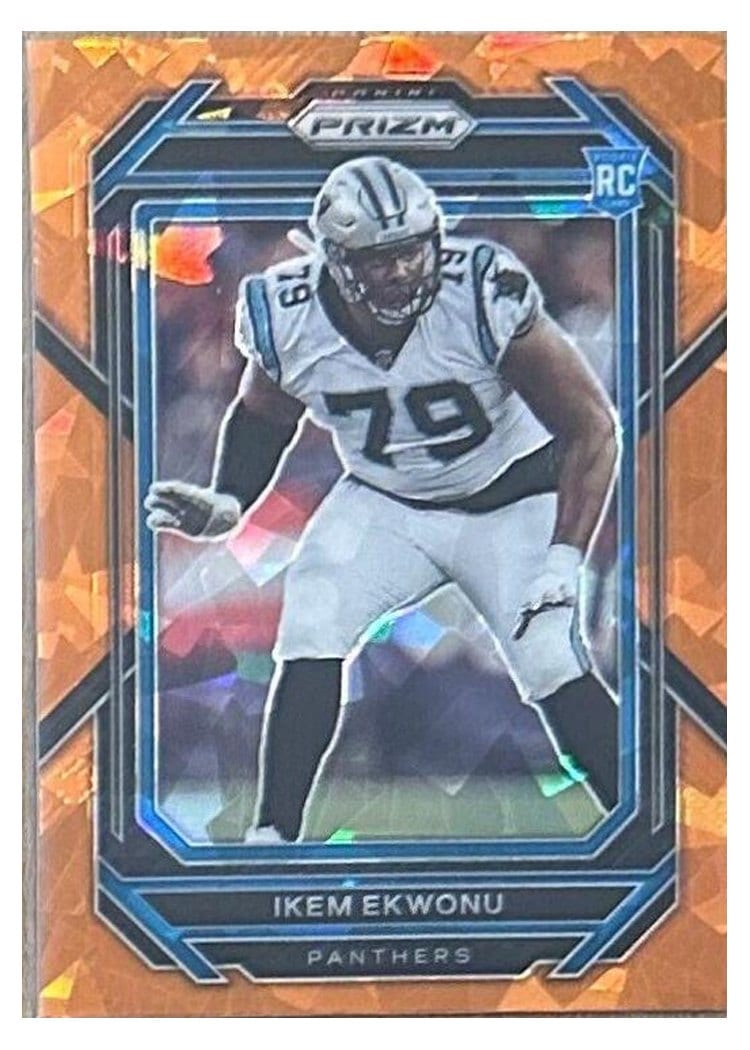 2022 Panini Prizm Base Set Ikem Ekwonu #366 card