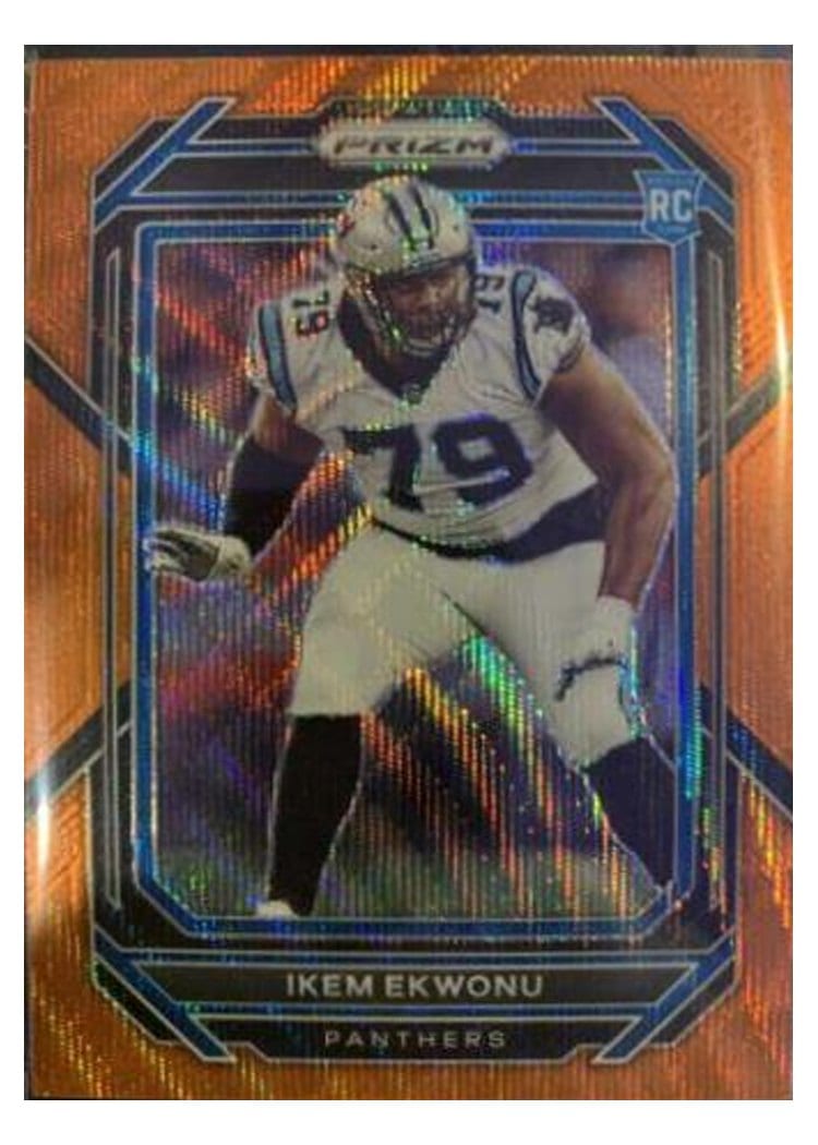2022 Panini Prizm Base Set Ikem Ekwonu #366 card