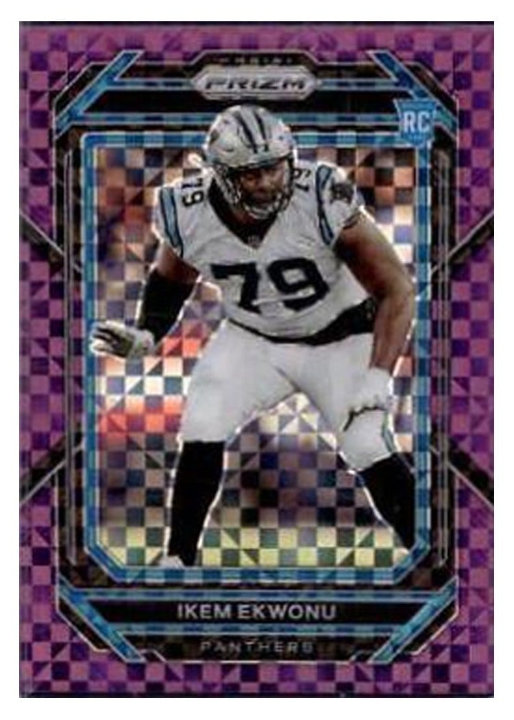 2022 Panini Prizm Base Set Ikem Ekwonu #366 card