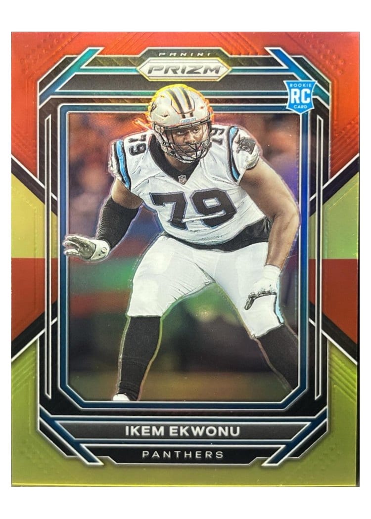 2022 Panini Prizm Base Set Ikem Ekwonu #366 card