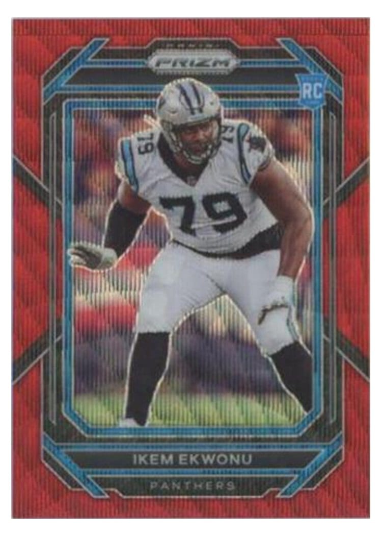 2022 Panini Prizm Base Set Ikem Ekwonu #366 card