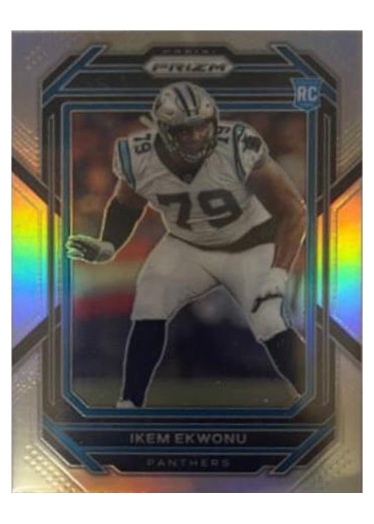 2022 Panini Prizm Base Set Ikem Ekwonu Silver #366 card