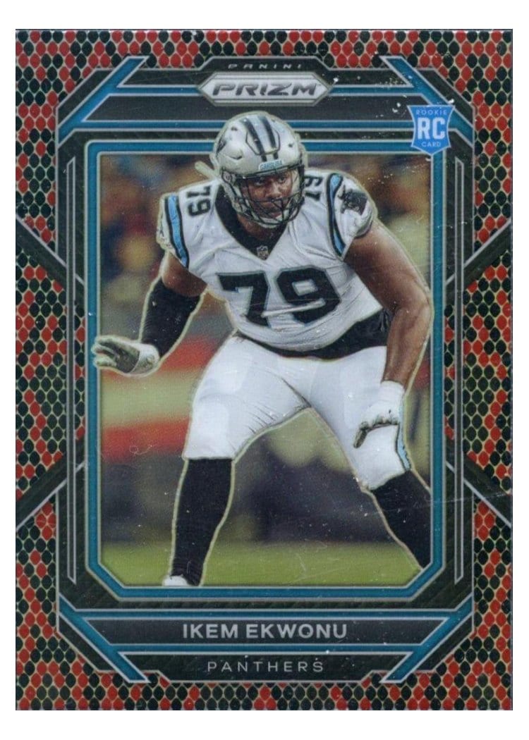 2022 Panini Prizm Base Set Ikem Ekwonu #366 card