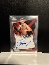2026 Topps Chrome WWE Red Brand Autographs Ilja Dragunov #RBA-ILJ card