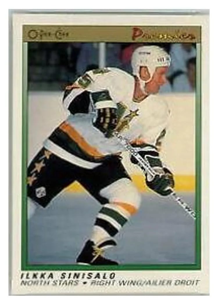 1990 O-Pee-Chee Premier Ilkka Sinisalo #108 card