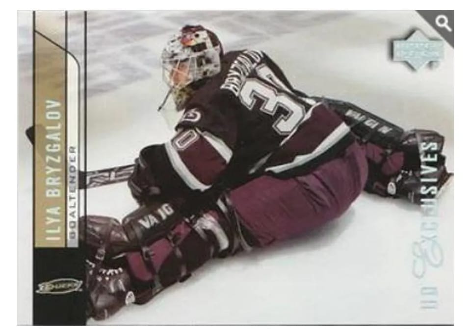 2006 Upper Deck Ilya Bryzgalov #2 card