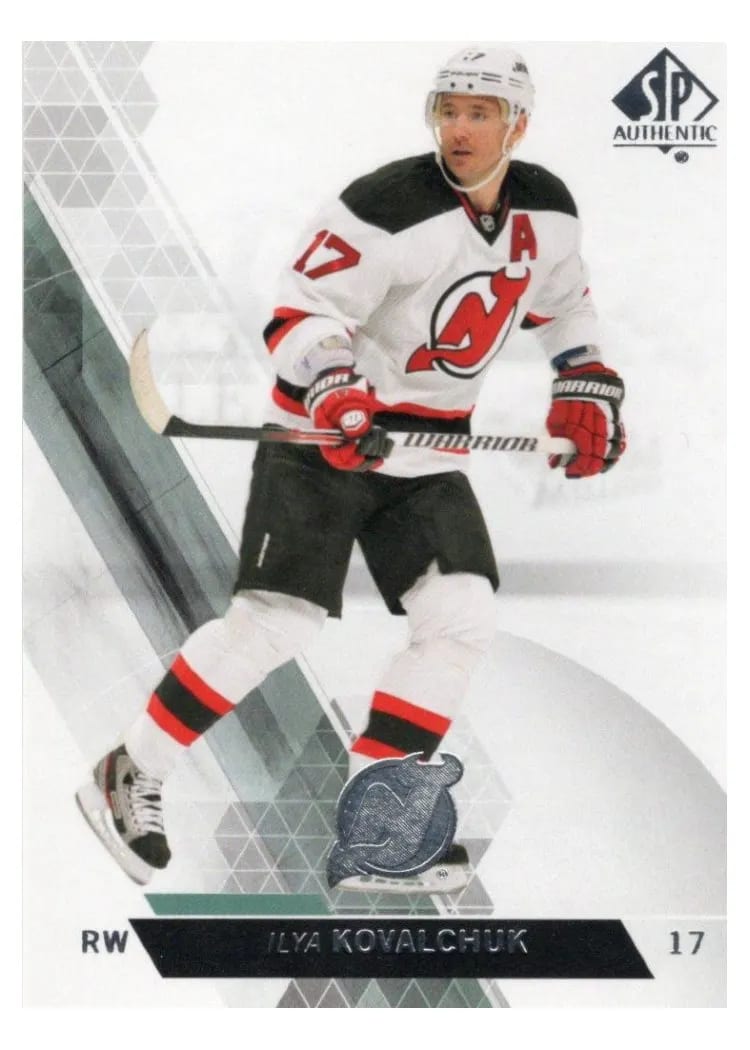 2013 SP Authentic Ilya Kovalchuk #84 card
