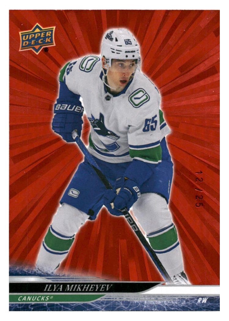 2024-25 Upper Deck Base Set Ilya Mikheyev #179 card