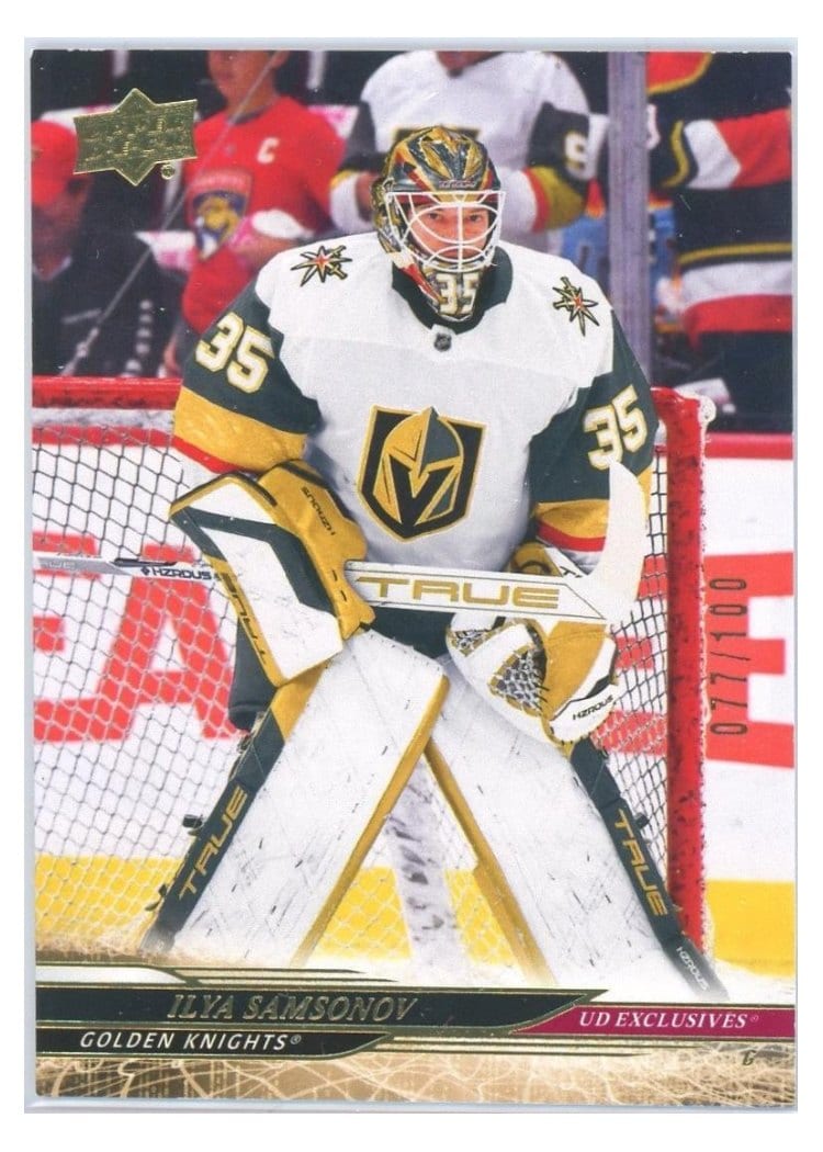2024-25 Upper Deck Base Set Ilya Samsonov #638 card