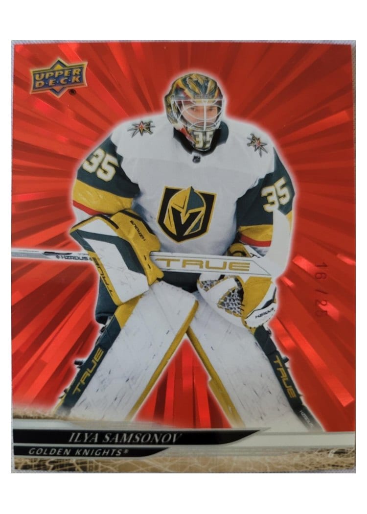 2024-25 Upper Deck Base Set Ilya Samsonov #638 card