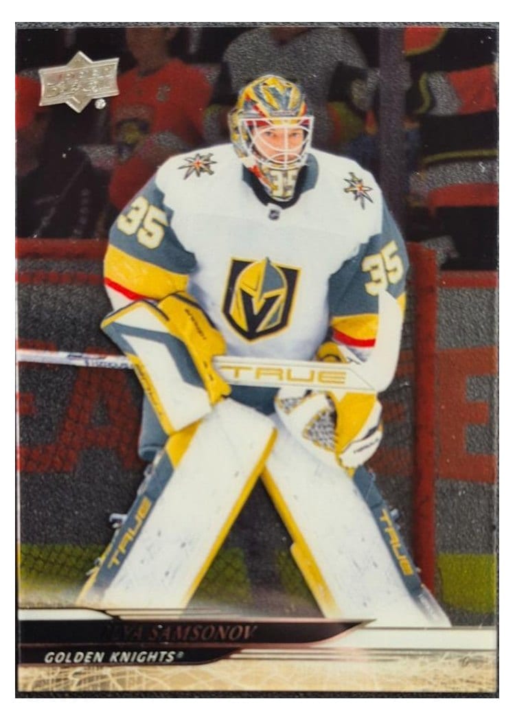 2024-25 Upper Deck Base Set Ilya Samsonov #638 card