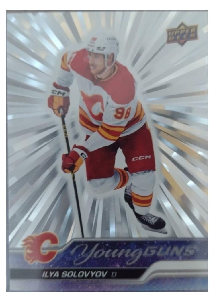 2023-24 Upper Deck Base Set Ilya Solovyov #493 card